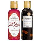 Kit Óleo Para Massagem Tia Leilah Ylang-Ylang + Óleo Beijável Mel Exótico