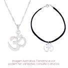 Kit OM Colar + Pulseira camurça Meditação - Sunshine Cristais