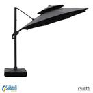 Kit Ombrelone Belize Grafite ou Fendi - Com Base HDPE 150 Litros - Rivatti Kit Ombrelone Belize Grafite ou Fendi - Com Base HDPE 150 Litros - Rivatti