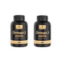Kit Omega 3 120 Capsulas Gold Lab - 2 Unidades