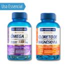 Kit Omega 3 120 Cápsulas mais Cloreto De Magnésio Com 100 Compridos Catarinense