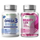 Kit Omega 3 Ultra Cert Ifos + Beauty Lux Biotina Com B1 B2 B3 B5 B6 B12