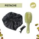 Kit Onda Escova Onda, Touca De Cetim e Clip Separador de Mechas Fitagem Cachos Anti Frizz Kit Onda Escova Onda, Touca De Cetim e Clip Separador de Mechas Fitagem Cachos Anti Frizz