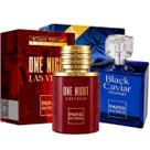 Kit One Night Las Vegas E Black Caviar Woman - Paris Elysees