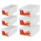 Kit Organizador 3un P + 3un M Saladas Geladeira Hortaliças Ordene