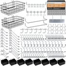 Kit organizador de acessórios Pegboard INCLY 238 PCS para Pegboard