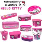Kit Organizador de Lancheira Hello Kitty Original Potte
