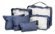 Kit Organizador de Mala com 6 peças Wincy Ref.74001 Kit Organizador de Mala com 6 peças Wincy Ref.74001