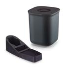 Kit Organizador de Pia Porta Detergente e Bucha com Lixeira 4L
