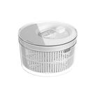 Kit organizador e secador de saladas Ou 5,5L Clear Fresh Natural