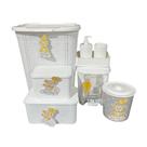 Kit Organizador Infantil Rattan Monte Líbano para Quarto de Bebê