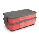 Kit Organizador Marmita Térmica Fit Califórnia Unitermi 1,3l Rosa