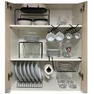 Kit Organizador para Cozinha Armário Prateleira Aramado Armazenamento Xícaras Porta Pratos Cesto 7 Un Kit Organizador para Cozinha Armário Prateleira Aramado Armazenamento Xícaras Porta Pratos Cesto 7 Un