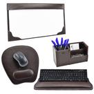 Kit Organizador para Escritório NOWI em Couro Galvani Kit Organizador para Escritório NOWI em Couro Galvani