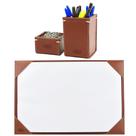 Kit Organizador para Escritório TETRIS em Couro Galvani Kit Organizador para Escritório TETRIS em Couro Galvani