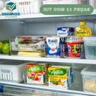 Kit Organizadores Acrílico Tamanhos 4P, 6M, 1G Kit Organizadores Acrílico Tamanhos 4P, 6M, 1G