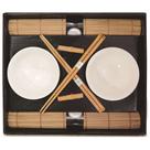 Kit Oriental Sushi 8 Peças Hashi Bowl Esteira Suporte Kyoto Yoi
