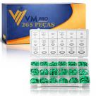 Kit Oring R134 Todos na Caixa com 265 unidades