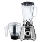 Kit Oster New Osterizer Prata Liquidificador E Base Processadora 220V