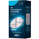 Kit Oto Sana e Otocare Tratamento de Otites Cães e Gatos