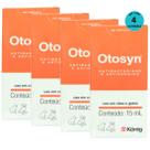 Kit Otosyn 15ml König C 4 unidades