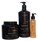 Kit Ouro Indiano - Shampoo+ Máscara+ Fluido - Grankéra Profissional