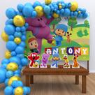 Kit Ouro Personalizado Festa Aniversário Pocoyo -IMPAKTO VISUAL