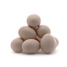 Kit Ovos Galinha Grande Cerâmica Decoração Cozinha 6 Peças