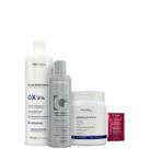 Kit Ox 30 Pó Descolorante Azul e Matizador Silver Prohall