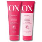 KIT OX HIDRATA Shampoo Condicionador 200ML Hidratação Cabelo Desidratado DPantenol Aloe Vera