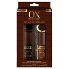 Kit Ox Mari Maria Glow Duo Chocolate Com Chaveiro: Óleo Capilar e Gloss Labial
