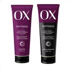 Kit OX Peptídeos Cabelos Crespos, Cacheados e Ondulados: Shampoo e Condicionador 240ml Kit OX Peptídeos Cabelos Crespos, Cacheados e Ondulados: Shampoo e Condicionador 240ml