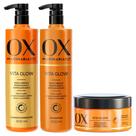 Kit OX Shampoo 500ml, Condicionador 500ml e Máscara 190ml Mari Maria Vita Glow