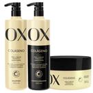 Kit OX Shampoo 500ml, Condicionador 500ml e Máscara 300ml Colágeno
