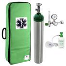 Kit Oxigênio Centercor 5L Sem Carga Verde Kit Oxigênio Centercor 5L Sem Carga Verde