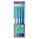Kit Pack Anual c/ 12 Escovas Dentais Basic Kess Cerdas Macias Kit Pack Anual c/ 12 Escovas Dentais Basic Kess Cerdas Macias