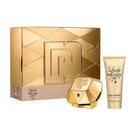 Kit paco rabanne lady million eau de parfum 80ml + body lotion lady million 100ml