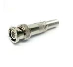 Kit Pacote 10 Conector BNC Macho Com Mola Kit Pacote 10 Conector BNC Macho Com Mola