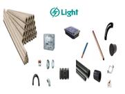 Kit Padrao Light Trifasico com Poste e Instalaçao Incluida