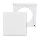 Kit Painel Infinity Led Suporte Sobrepor Quadrado 24W IP20