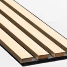 Kit Painel Ripado Acústico 2,85 Unidade - Maple Kit Painel Ripado Acústico 2,85 Unidade - Maple