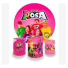 Kit Painel + Três Cilindro - Os Rosa Emily Vick - Lançamento