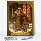 Kit Paint by Numbers Aeontinity Minor Arcana PENTACLES 05