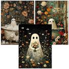 Kit Paint by Numbers igoodom Halloween Ghost 30x40cm em acrílico