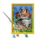 Kit Paint by Numbers Ravensburger CreArt Best Friends a partir de 9 anos