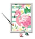 Kit Paint by Numbers Ravensburger CreArt Think Pink Flamingo