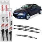 Kit Palheta Bosch Dianteira E Traseira Para Tigra 1997 1998