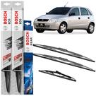 Kit Palheta Bosch Dianteira Traseira Para Corsa 2004 A 2012 Kit Palheta Bosch Dianteira Traseira Para Corsa 2004 A 2012