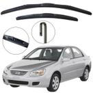 Kit Palheta Dianteira Cerato 2004 a 2009 Limpador de Parabrisa de Silicone