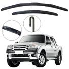 Kit Palheta Dianteira Ranger 2012 a 2016 Limpador de Parabrisa de Silicone